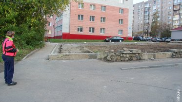 Фото: В Череповце на Гоголя, 35 больше не будет проезда для машин