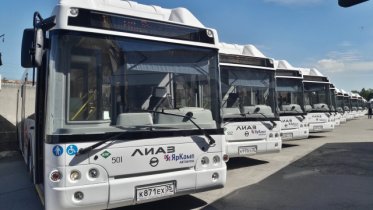 Фото: Череповец получит еще 35 низкопольных автобусов