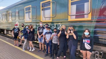 Фото: В «Поезде Победы» побывали череповецкие подростки