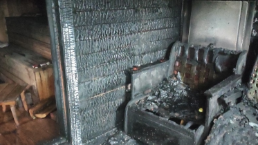 Фото: Растопник бани попал в больницу после неосторожного обращения с огнем