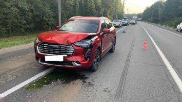 Фото: Тройное ДТП произошло на трассе под Череповцом