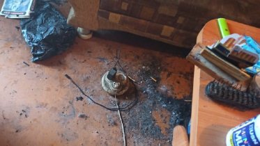 Фото: Курящая череповчанка едва не сожгла собственное жилье