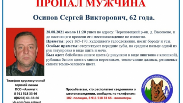 Фото: В Череповецком районе ищут пропавшего пенсионера