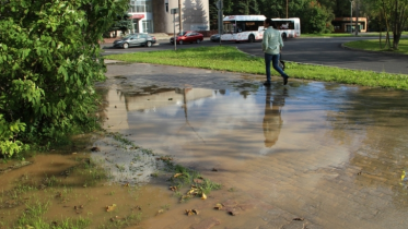 Фото: Крупную аварию на водопроводе в Череповце ликвидируют специалисты