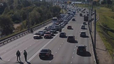 Фото: Деформационный шов на Октябрьском мосту отремонтирован