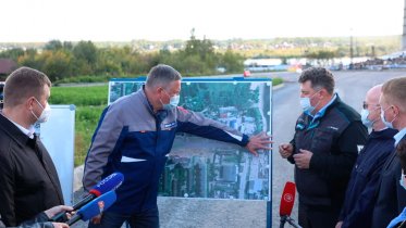 Фото: В Череповце около Архангельского моста установят две смотровые площадки