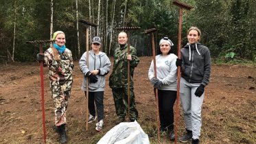 Фото: Первыми туристами на экотропе в Дарвинском заповеднике стали сотрудники «Северстали»