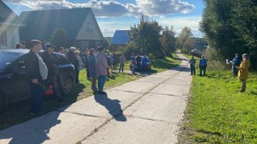Фото: Памятник воинам, погибшим в ВОВ, открыли в деревне Горка Череповецкого района