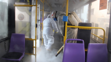 Фото: В Череповце начали чаще дезинфицировать общественный транспорт