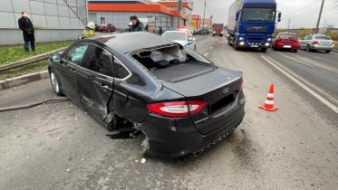 Фото: Тройное ДТП произошло на Северном шоссе в Череповце