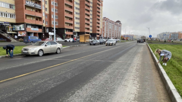 Фото: Шекснинский проспект уменьшился во время ремонта