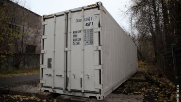 Фото: В Череповце появился контейнер для хранения трупов