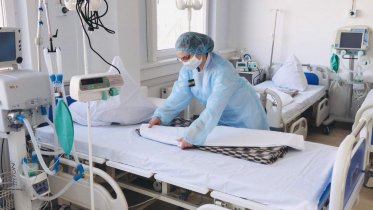 Фото: 300 дополнительных коек развернут в моногоспитале Череповца