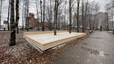 Фото: В сквере Гоголя появилась танцплощадка