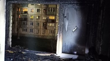 Фото: Девятилетний ребенок пострадал при пожаре в Череповце