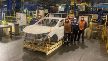 Фото: Необычная инсталляция в виде кузова кроссовера появится в цехе «Северстали»