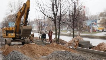 Фото: На проспекте Победы вскоре откроется новая парковка на 90 машин