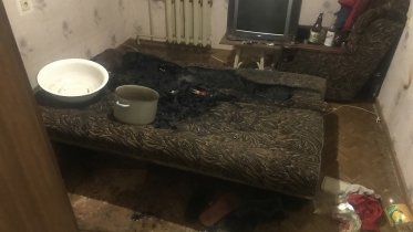 Фото: Курильщик едва не погиб в Череповце, заснув с сигаретой