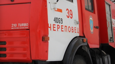 Фото: Бывший пост ДПС горел под Череповцом