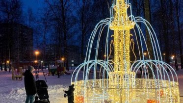 Фото: Череповец начал преображаться к Новому году