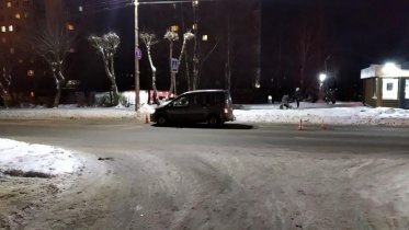 Фото: Пожилая череповчанка попала в больницу после ДТП на пешеходном переходе