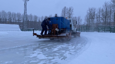 Фото: Открытие катка на стадионе «Металлург» зависло в воздухе