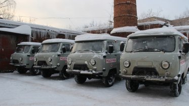 Фото: Четыре санитарные машины получила Череповецкая горбольница