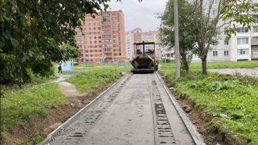 Фото: 60 тротуаров отремонтировано в Череповце в минувшем году