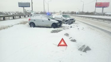 Фото: Иномарка устроила ДТП на Северном шоссе