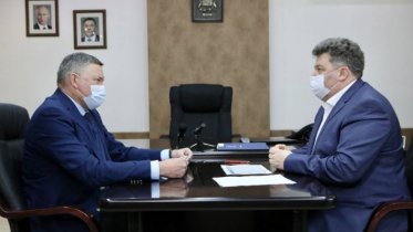 Фото: Мэр Череповца отчитался перед губернатором о социально-экономическом развитии города