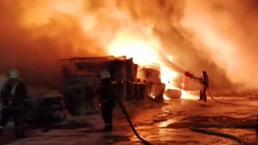 Фото: Под Череповцом вспыхнула нефтебаза