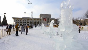 Фото: В Череповце стартовало голосование за ледяные скульптуры