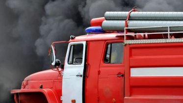 Фото: Двух детей спасли, один пострадал во время пожара в Череповце