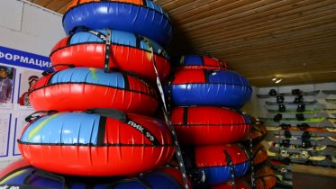 Фото: На Гритинской горке для посетителей снова работает прокат