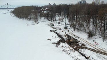 Фото: Первый этап укрепления берега Шексны завершен