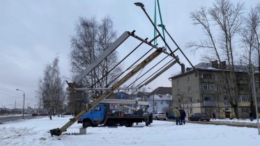 Фото: Порядка 500 незаконных рекламных конструкций исчезли в Череповце