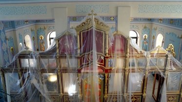 Фото: В храме святого Иоанна Кронштадтского завершены художественные работы