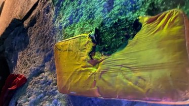 Фото: В Череповце спасатели тушили матрац, загоревшийся на козырьке подъезда
