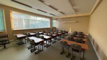 Фото: Сгоревший кабинет истории восстановили в школе № 30