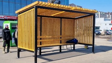 Фото: Старые остановки заменили на Октябрьском проспекте