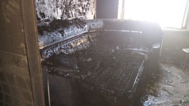 Фото: В Череповце на пожаре пострадал молодой человек