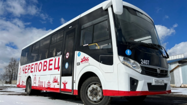 Фото: Череповецкая автоколонна приобрела 2 новых автобуса