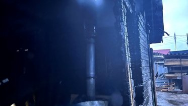 Фото: В садоводческом товариществе Череповца горел дом