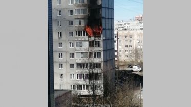 Фото: Из загоревшейся девятиэтажке на Шекснинском проспекте эвакуировали детей