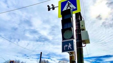 Фото: В Череповце на светофорах появились дополнительные секции