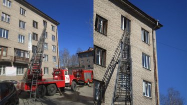 Фото: В Череповце по неустановленной причине сгорела квартира