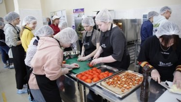 Фото: Первый карьерный стартап для школьников-кулинаров успешно завершен