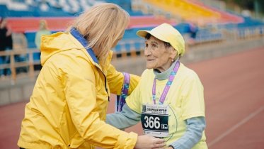 Фото: 91-летняя жительница Череповца установила рекорд России в сверхмарафоне
