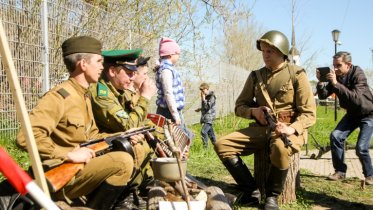 Фото: Фотозоны с военной техникой заработают 9 мая в Череповце