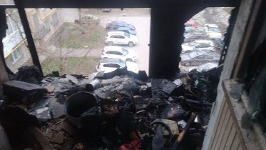Фото: Во время пожара в череповецкой квартире пострадал человек